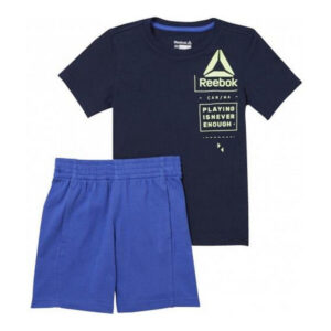 Children’s Sports Outfit Reebok B ES SS SET CF4289 Navy