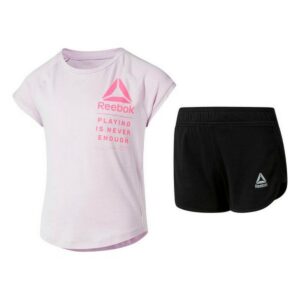 Children’s Sports Outfit Reebok G ES SS MONGLW BABY Pink