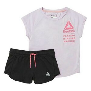 Children’s Sports Outfit Reebok G ES SS MONGLW BABY Pink