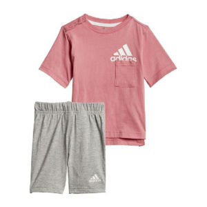 Children’s Sports Outfit Adidas Badge of Sport Summer Coral