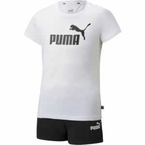 Children’s Sports Outfit Puma Logo Tee White