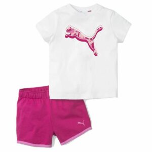 Children’s Sports Outfit Puma Minicats Alpha Pink