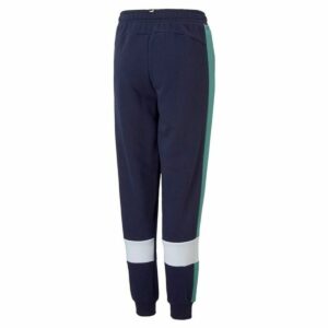 Children’s Tracksuit Bottoms Puma Essential+ Colorblock B Dark blue