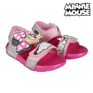 Beach Sandals Minnie Mouse Pink