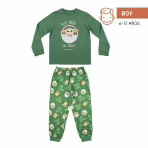 Children’s Pyjama The Mandalorian Dark green