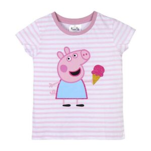 Child’s Short Sleeve T-Shirt Peppa Pig Pink