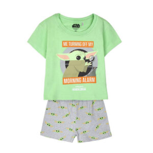 Summer Pyjama The Mandalorian Green Light Green Children’s