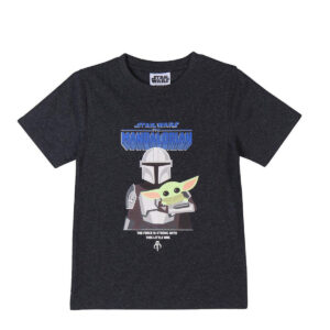 Child’s Short Sleeve T-Shirt The Mandalorian Black