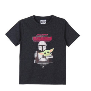 Child’s Short Sleeve T-Shirt The Mandalorian Black