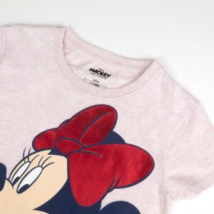 Child’s Short Sleeve T-Shirt Minnie Mouse Pink