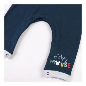 Baby’s Long-sleeved Romper Suit Mickey Mouse Blue