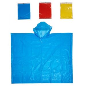 Waterproof Poncho with Hood 110 x 87 cm Children’s